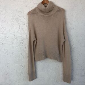 ‎HUNKYDORY Mohair Blend Knit Turtleneck Sweater Size XS